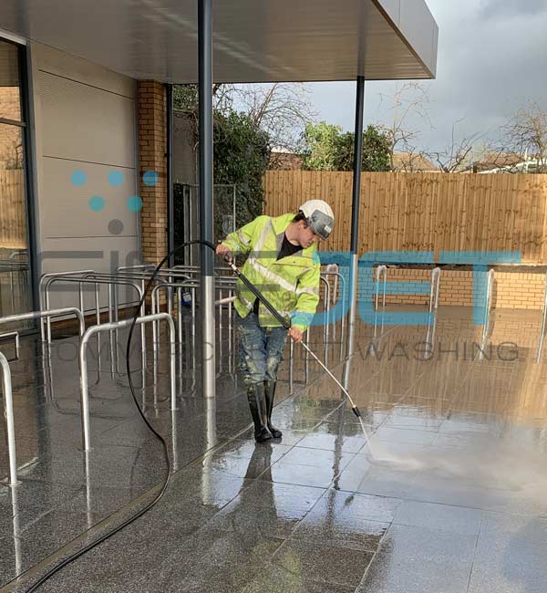 Car park and pavement cleaning