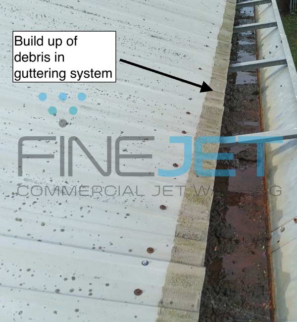Commercial gutter cleaning, Oxfordshire, Berkshire and Buckinghamshire