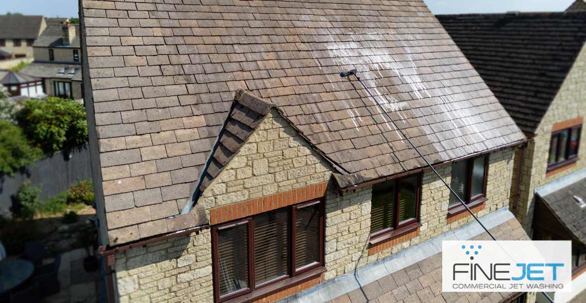 Roof and tile cleaning - Moss removal, Oxfordshire and Buckinghamshire