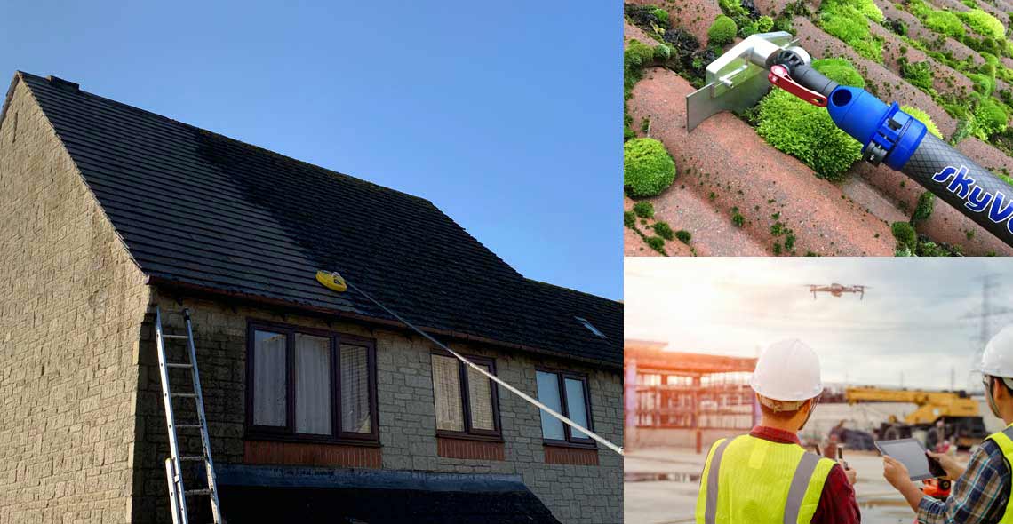 Roof and tile cleaning - Moss removal, Oxfordshire and Buckinghamshire