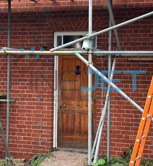 DOFF steam cleaning of brickwork in East Hendred, Oxfordshire