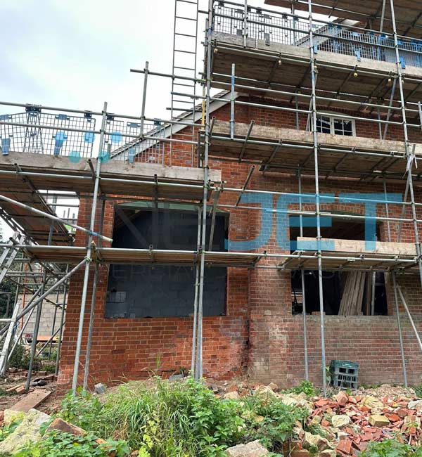 DOFF steam cleaning of brickwork in East Hendred, Oxfordshire